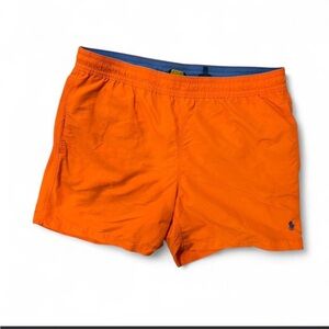 Polo by Ralph Lauren Bright Orange Swim Trunks